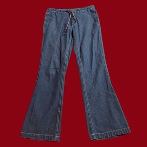 Tommy Hilfiger Drawstring Flare Jeans
